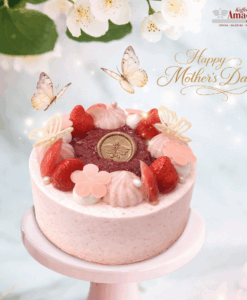 母親節限定 草莓白桃 Strawberry White Peach Cake